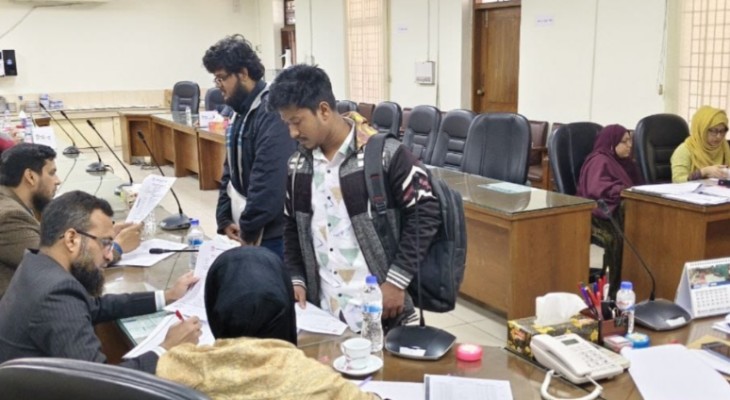 বুটেক্সের প্রথম ধাপের ভর্তি কার্যক্রম সম্পন্ন 