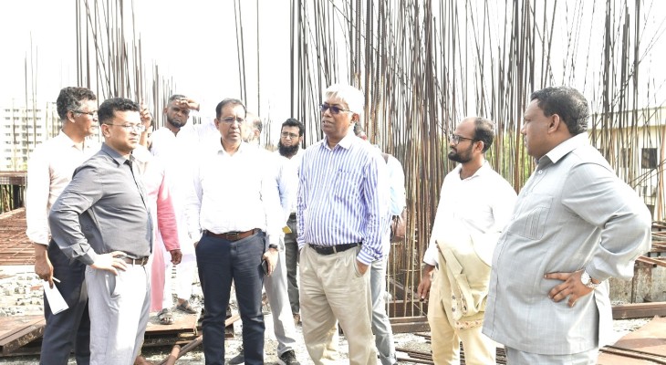 নোবিপ্রবির ভবন পরিদর্শনে বুয়েট বিশেষজ্ঞ দল