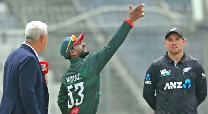 সিরিজ বাঁচানোর লড়াইয়ে টস হেরে ফিল্ডিংয়ে বাংলাদেশ