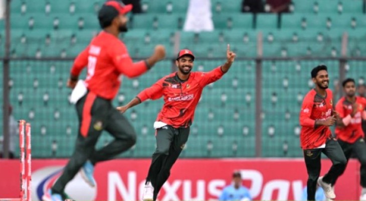 রেকর্ড গড়ে কিউইদের হারাল বাংলাদেশ, সিরিজে ১-০ লিড