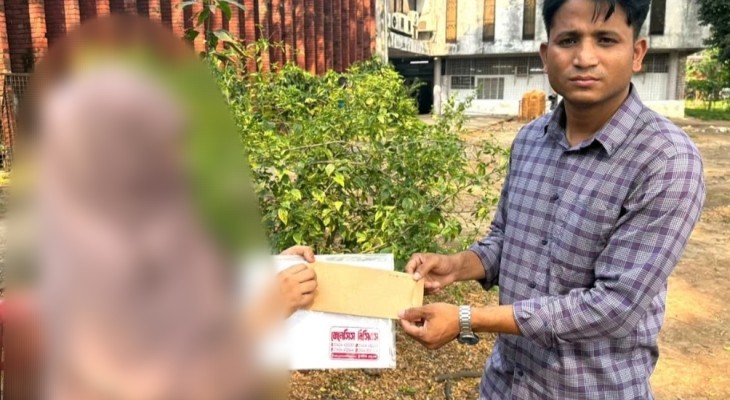 মাস্টার্সে ভর্তি সংকটে ঢাবি ছাত্রী, সহায়তায় ছাত্রদল নেতা শাওন