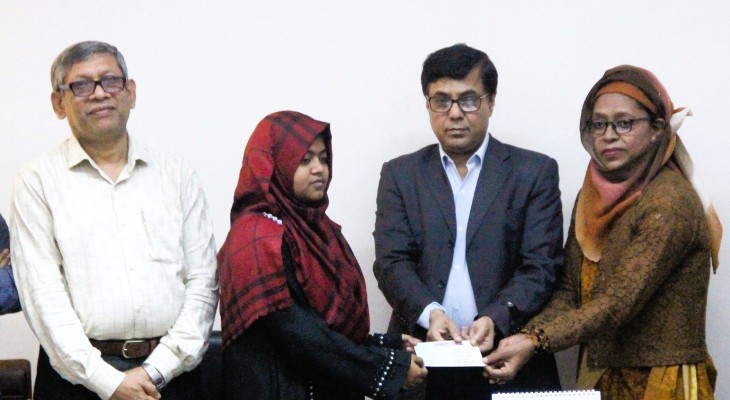 জাককানইবিতে শাহিদা খাতুন ট্রাস্ট ফান্ড শিক্ষাবৃত্তি পেলেন যারা