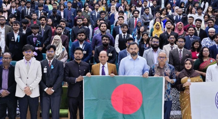 জাবি মডেল ইউনাইটেড নেশন কনফারেন্সের সমাপনী 