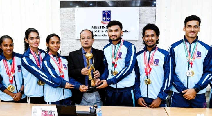 আন্তঃবিশ্ববিদ্যালয় অ্যাথলেটিকস প্রতিযোগিতায় ঢাবি চ্যাম্পিয়ন