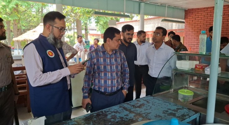 রুয়েটে খাদ্য নিরাপত্তা অভিযান