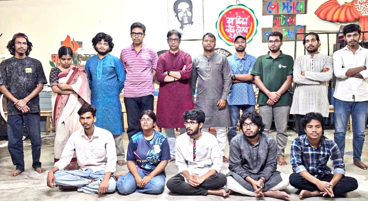 জবি থিয়েটারের নতুন কমিটির নেতৃত্বে রাজীব-নাহিদ
