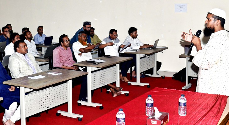নোবিপ্রবিতে অনুষ্ঠিত হলো ওয়েব-পোর্টাল ম্যানেজমেন্ট প্রশিক্ষণ