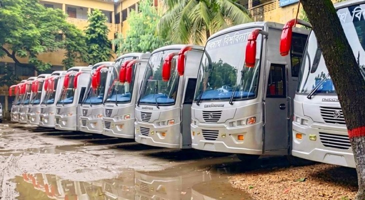 জগন্নাথ বিশ্ববিদ্যালয়ের বাসে র‍্যাগিং, কঠোর অবস্থানে প্রশাসন