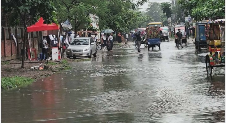 ডুয়েটের আশেপাশে তীব্র জলাবদ্ধতা, দেখার যেন কেউ নেই