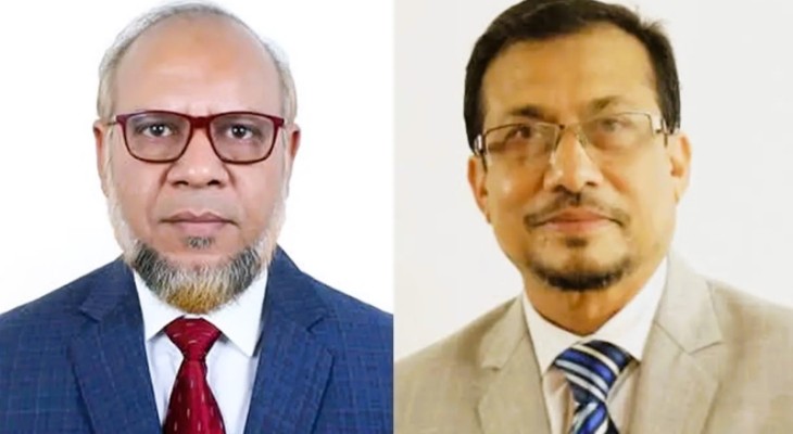 রাবির নতুন দুই উপ-উপাচার্য ড.মামুনুর রশীদ ও ড.আব্দুল আলিম