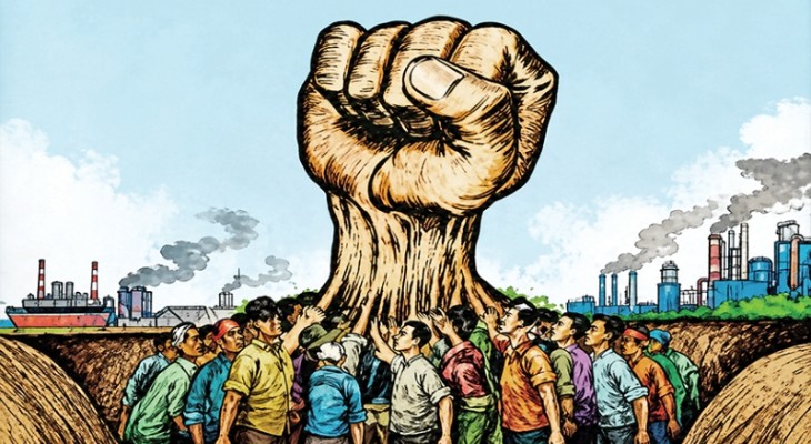 শ্রমিকের যান্ত্রিক শক্তির কল্যাণে এগিয়ে যাচ্ছে রাষ্ট্র 