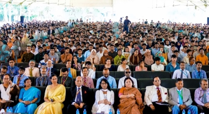 আইইউবিএটির সামার সেমিস্টারের নবীন শিক্ষার্থীদের পরিচিতি