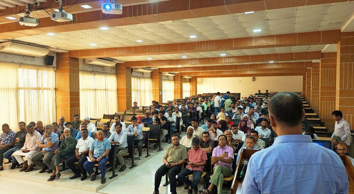 যবিপ্রবিতে ‘উচ্চমানের গবেষণা প্রবন্ধ লিখন ও প্রকাশনা’ শীর্ষক কর্মশালা
