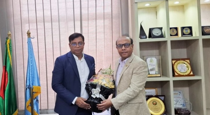 ইউজিসি চেয়ারম্যানের সঙ্গে নোবিপ্রবি উপাচার্যের সৌজন্য সাক্ষাৎ