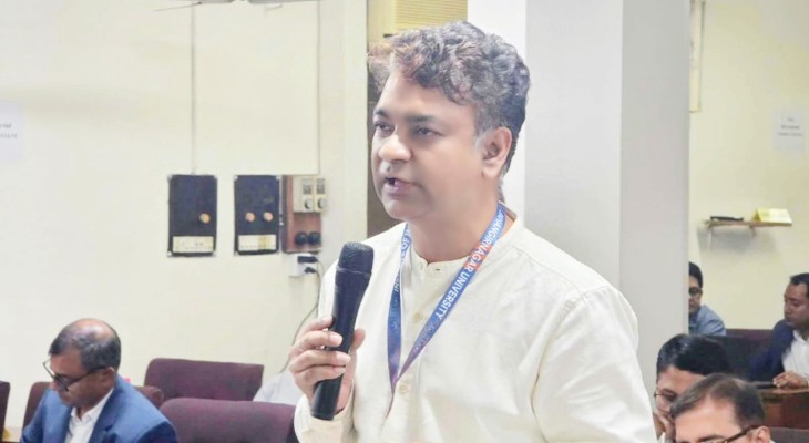 সিনেটে জাবির মসজিদ-মন্দির উন্নয়নের দাবি আবু তালহার 