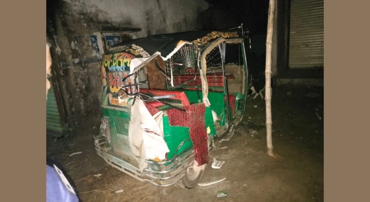 কলমাকান্দায় ট্রাক-অটোরিকশা সংঘর্ষে যুবক নিহত, আহত ৩