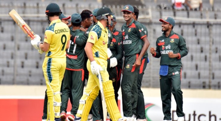 ২১ বছর পর অস্ট্রেলিয়া বধ, মিরপুরে ইতিহাস গড়ল বাংলাদেশ