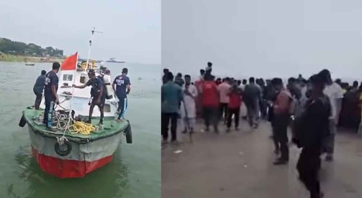 দৌলতদিয়া ফেরিঘাটে ফের দুর্ঘটনা