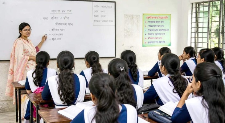 সরকারি মাধ্যমিক বিদ্যালয়ে ১৮ শতাংশ সহকারী শিক্ষকের পদ খালি