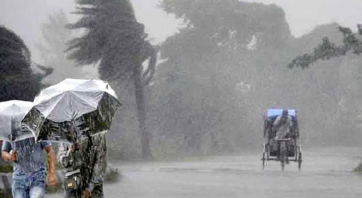 ১০ জেলায় ঝড়-বজ্রবৃষ্টির পূর্বাভাস, নদীবন্দরে ১ নম্বর সতর্কতা
