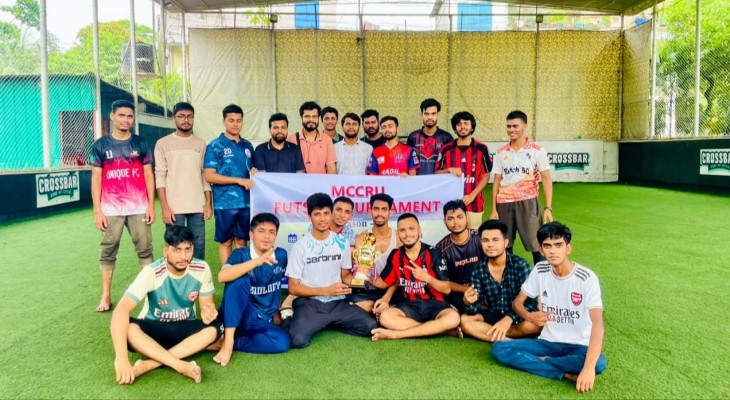 এমসি কিংসের হাতে রিপোর্টার্স ইউনিটির ফুটসাল শিরোপা