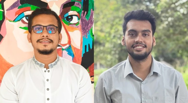 কুবির ভাষা সাহিত্য পরিষদের নেতৃত্বে আকাশ ও মাসউদ