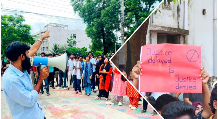 খুবিতে আন্দোলনে অচলাবস্থা নিয়ে কাল জরুরি সিন্ডিকেট সভা