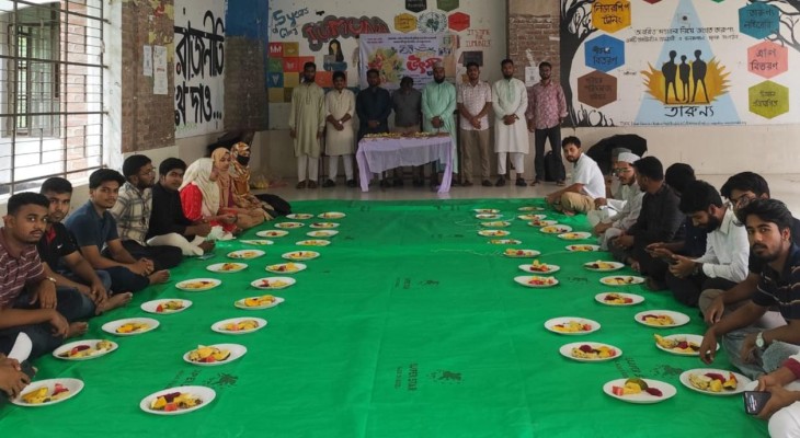 ইবিতে বৃহত্তর কুমিল্লা ছাত্রকল্যাণ ফোরামের ফল উৎসব