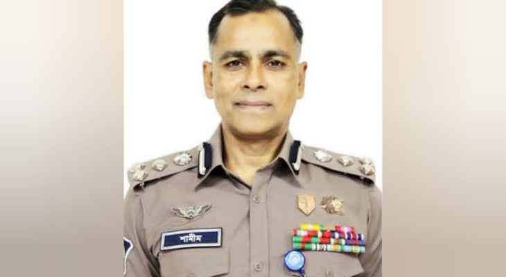 সিলেট মেট্রোপলিটন পুলিশের নতুন কমিশনার সারোয়ার মুর্শেদ শামীম