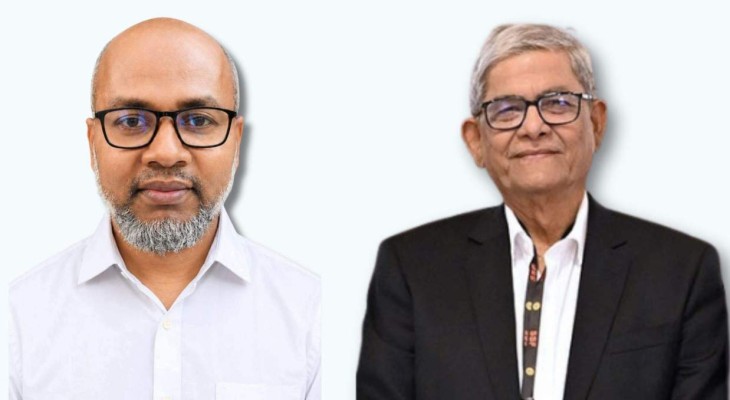নবনির্বাচিত রাষ্ট্রপতি মির্জা ফখরুলকে জাবিপ্রবি ভিসির অভিনন্দন
