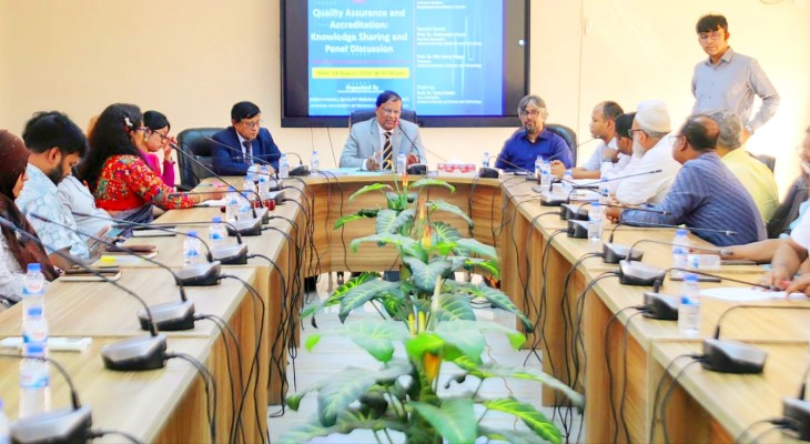 আন্তর্জাতিক মান নিশ্চিত করতে অ্যাক্রেডিটেশনের বিকল্প নেই: যবিপ্রবি উপাচার্য