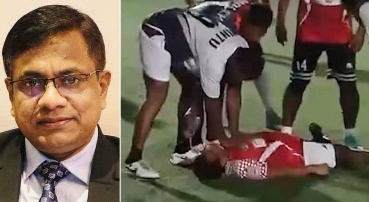 ফুটবল খেলতে গিয়ে হৃদরোগে উপসচিব আশরাফুল আফসারের মৃত্যু