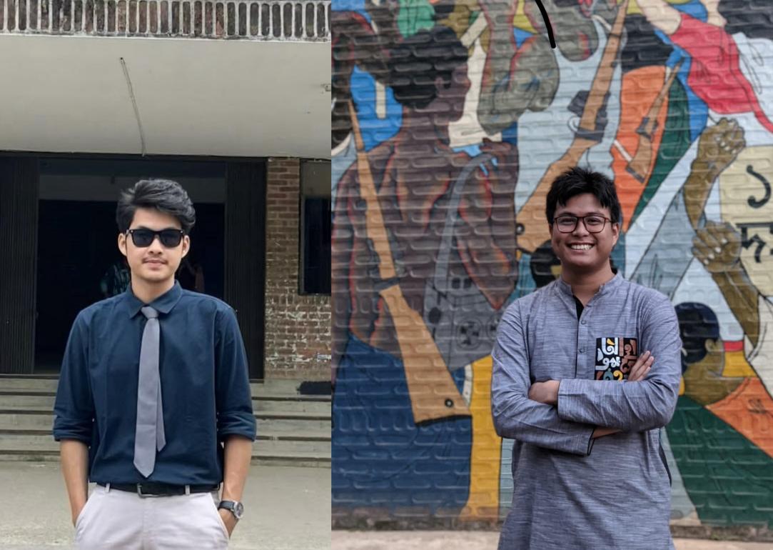 অ্যাসোসিয়েশন অব ইন্ডিজেনাস স্টুডেন্ট সাস্ট’র সভাপতি অ্যাশেজ, সম্পাদক মংহ্লা