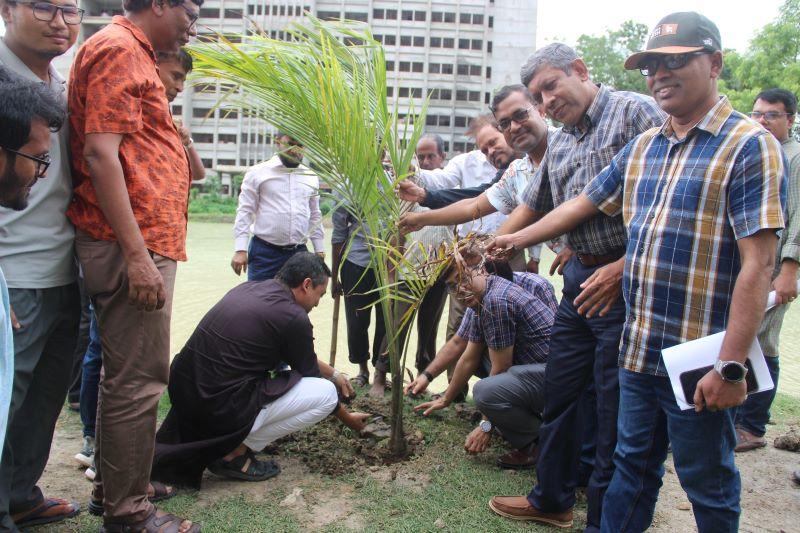 নজরুল বিশ্ববিদ্যালয়ে মাসব্যাপী বৃক্ষরোপণ কর্মসূচি