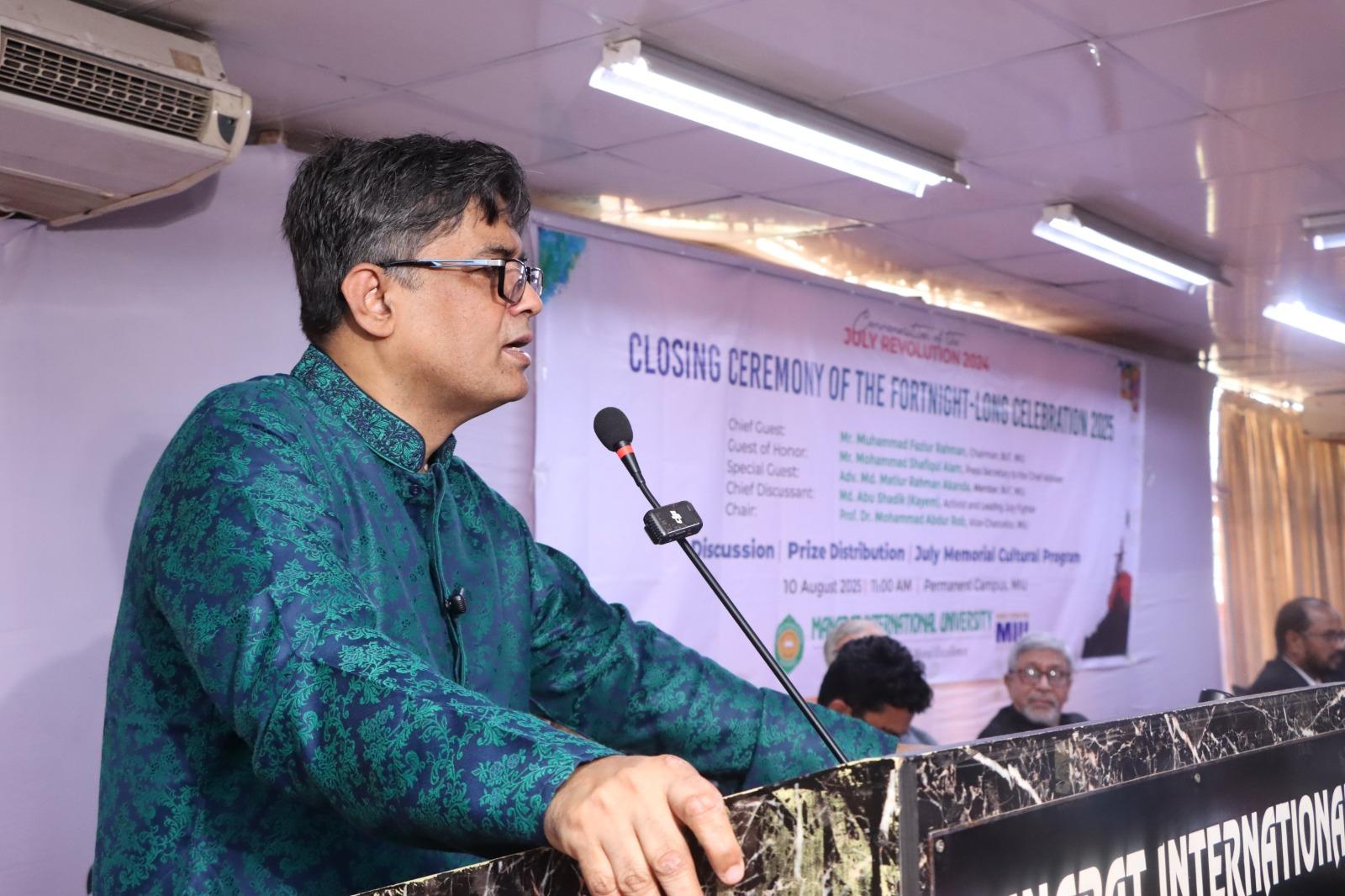 “জুলাইয়ের শহীদদের খুনিদের বিচার আমাদের কাছে আমানত", প্রেস সচিব
